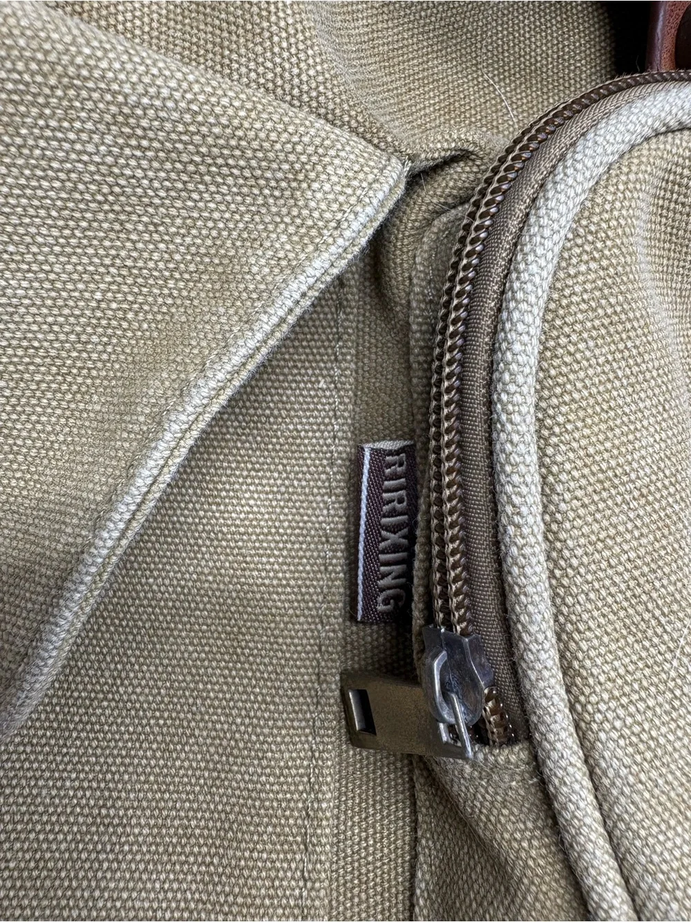 Vintage Canvas Backpack  Hiking Laptop Rucksack